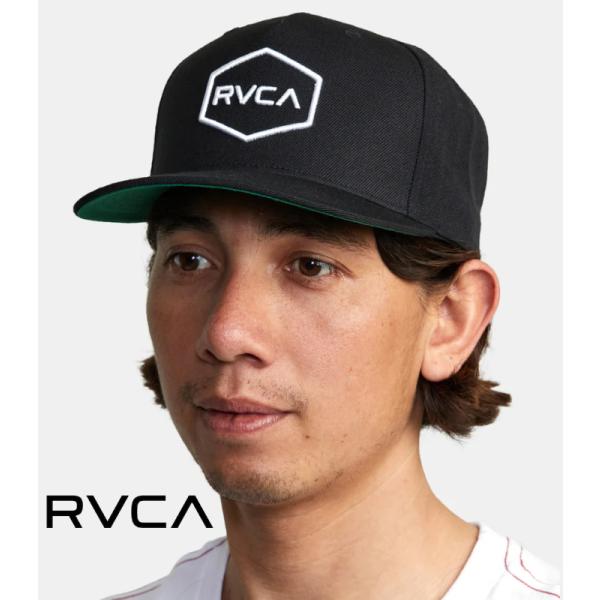 RVCA ルーカ COMMONWEALTH SNAPBACK ストレートキャップ 帽子 CAP スナ...
