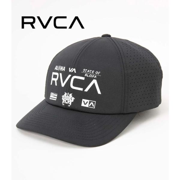 RVCA SPORT ルーカスポーツ パンチングキャップ ユニセックス 帽子 フリーサイズ ストレッ...