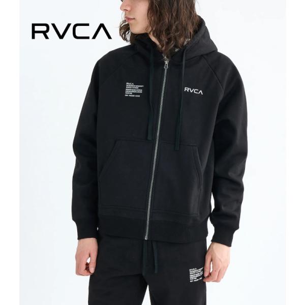 RVCA ルーカ NEW BOX ZIP WRWB HD パーカー スウェット 男性 フーディ カジ...