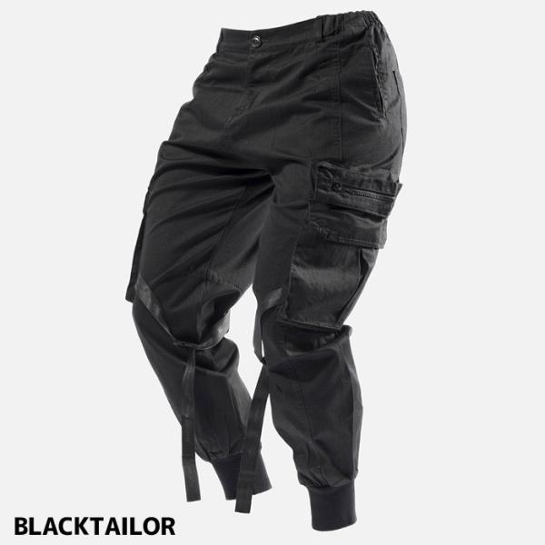 BLACK TAILOR ブラックテイラー C1 CARGO BLACK カーゴパンツ ブラック ミ...