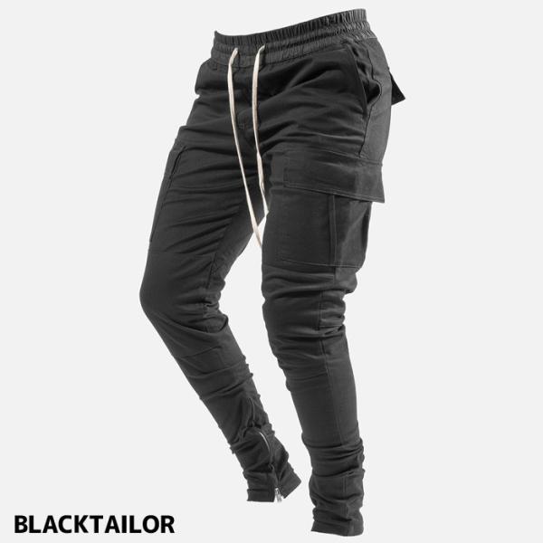 BLACK TAILOR ブラックテイラー C33 CARGO BLACK カーゴパンツ ブラック