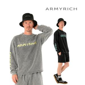 秀  ARMYRICH アーミーリッチ ロングTシャツ セット ARMYRICH アーミーリッチ 袖プリント ロングTシャツ 長袖 ブランド