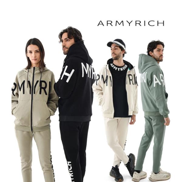 ARMYRICH アーミーリッチ セットアップ サガラ刺繍 メンズ ジャージ 上下セット スポーツ ...