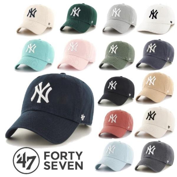 ’47 フォーティセブン ヤンキース キャップ クリーンナップ 帽子 NY Yankees CLEA...