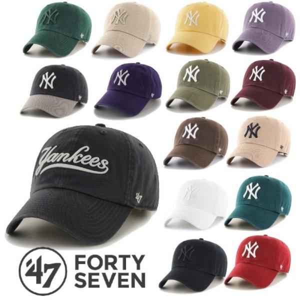 ’47 フォーティセブン ヤンキース キャップ クリーンナップ 帽子 NY Yankees CLEA...