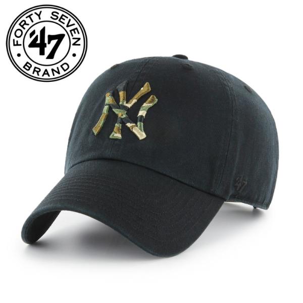 フォーティーセブン キャップ 47Brand ヤンキース Yankees Camfill ’47 C...