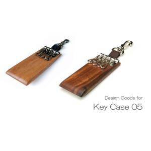 for key case05 木製キーケース 木製品 革製品 日本製 ファッション アクセサリー 鍵...
