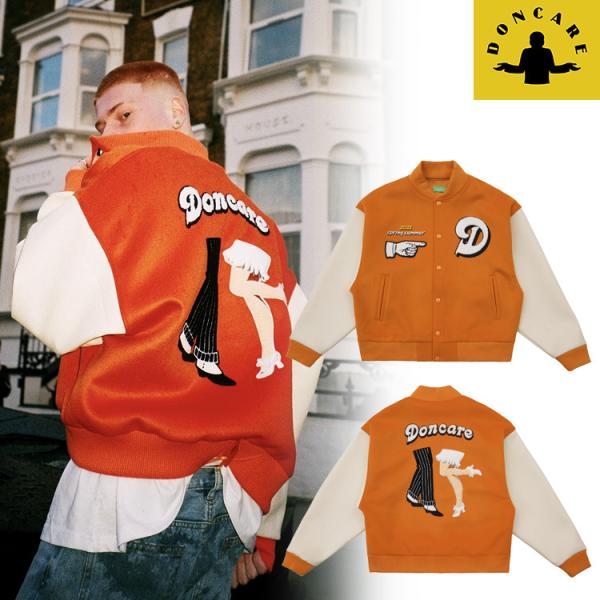 【正規品】DONCARE ドンケア　AFGK ジャケット Collage カレッジジャケット メンズ...