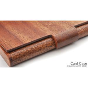 for card case01 木製名刺入れ 木製品 革製品 日本製 ハンドメイ 磨き上げ 無塗装 ...