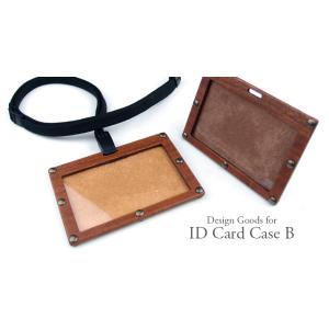 for ID Card Case B 木製IDケース B 木製品 日本製 ハンドメイド 通行証 ビジ...
