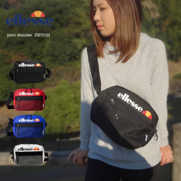 ショルダーバッグ ellesse エレッセ ミニショルダーバッグ サコッシュ レディース 軽量 メン...
