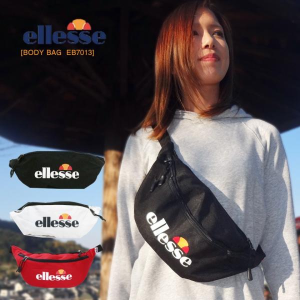 エレッセ ellesse ボディバッグ ウエストポーチ ショルダー カバン バッグ 斜め掛け メンズ...