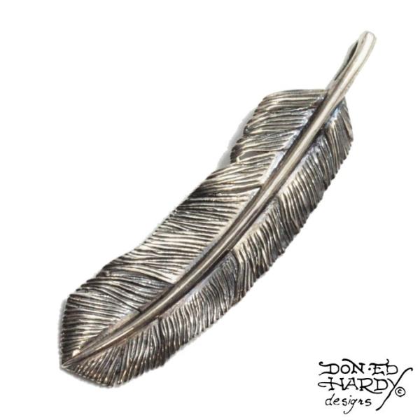 EdHardy エドハーディー フェザーネックレス ペンダントトップ EDFE-002 ユニセックス...