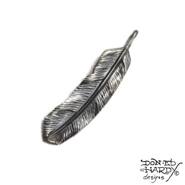 EdHardy エドハーディー フェザーネックレス ペンダントトップ ユニセックス メンズ レディー...