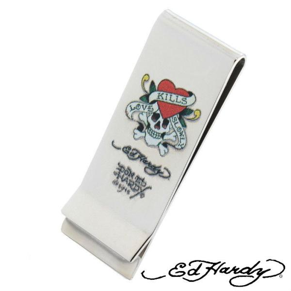 EdHardy【エドハーディ】マネークリップ EDMC-001 ユニセックス メンズ レディース プ...
