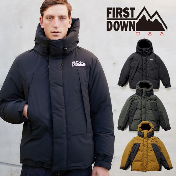 FIRST DOWN ファーストダウン MOUNTAIN DOWN JACKET ダウンジャケット ...