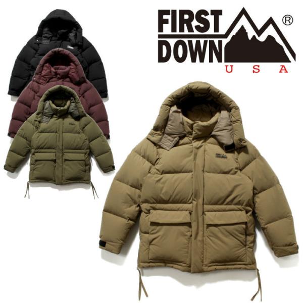 FIRST DOWN ファーストダウン TEIJIN STRETCH DOWN RETRO JACK...