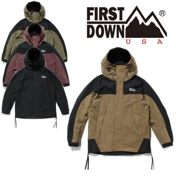 FIRST DOWN ファーストダウン MOUNTAIN HOODIE マウンテンパーカー メンズ ...