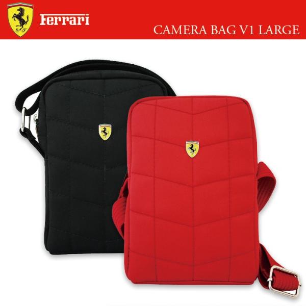 Ferrari  カメラバッグラージ フェラーリ公式ライセンス品 バッグ ショルダーバッグ