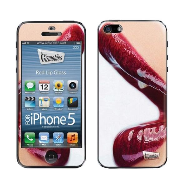 iPhoneSE/5s/5専用Gizmobies Red Lip Gloss ギズモビーズ 唇 li...