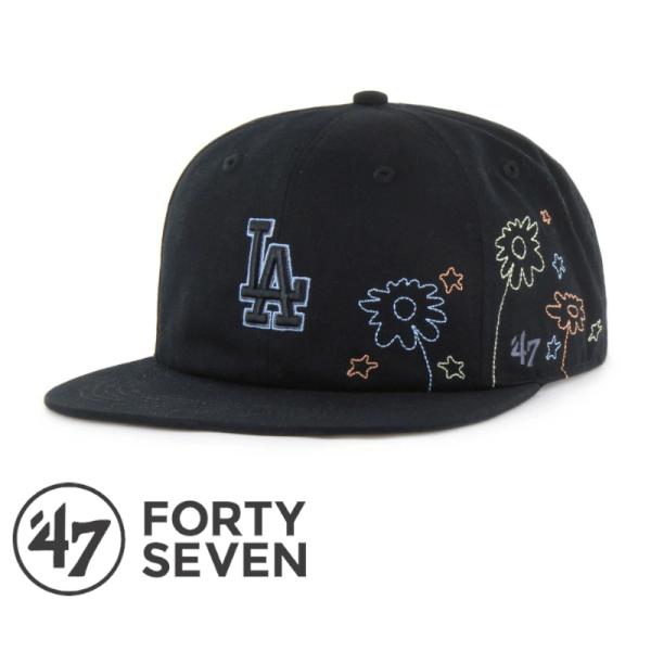 ’47 フォーティーセブン Dodgers Flora ’47 CAPTAIN RL Black ロ...