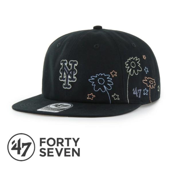 ’47 フォーティーセブン Mets Flora ’47 CAPTAIN RL Black ニューヨ...