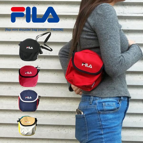 FILA フィラ フラップミニショルダー flap mini shoulder bag pouch ...