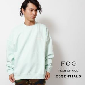 ESSENTIALS LONG BEACHトレーナー FOG ESSENTIALS エッセンシャルズ LONG BEACH LOGO CREW SWEAT