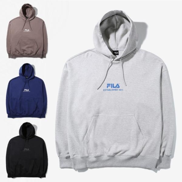 FILA フィラ ロゴパーカー フリーサイズ ユニセックス ルーズ ブランド おしゃれ カジュアル ...