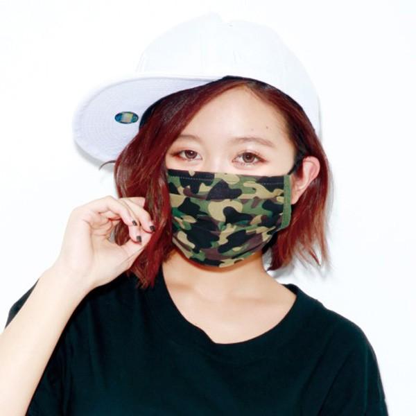 gonoturn ごのたん ゴノタン マスク フェイス 迷彩柄布マスク カモフラ ユニセックス