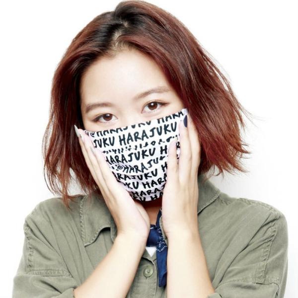 gonoturn ゴノタン ”HARAJUKU” 総柄布マスク 原宿 花粉症 風邪対策 予防 マスク...