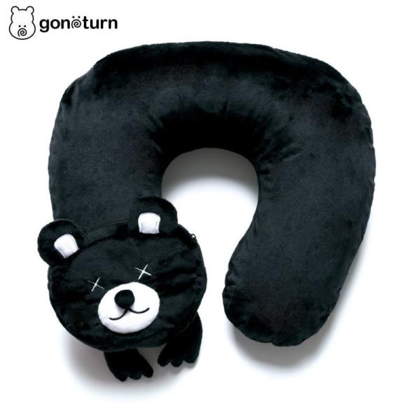 gonoturn ごのたん Animal Neck Pillow Bear ネックピロー かわいい ...