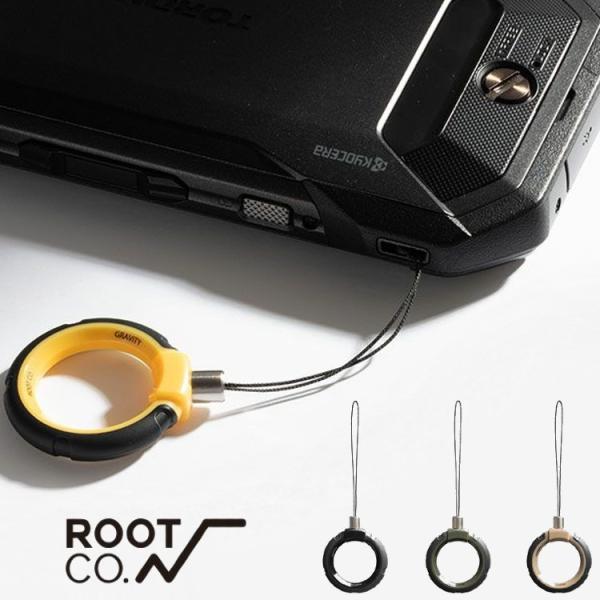 ROOT CO. ルートコー リングストラップ アウトドア iphone スマホ 携帯 ストラップ ...