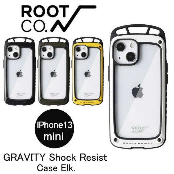 ROOT CO. iPhone13mini専用 アイフォン13 ミニ GRAVITY Shock R...