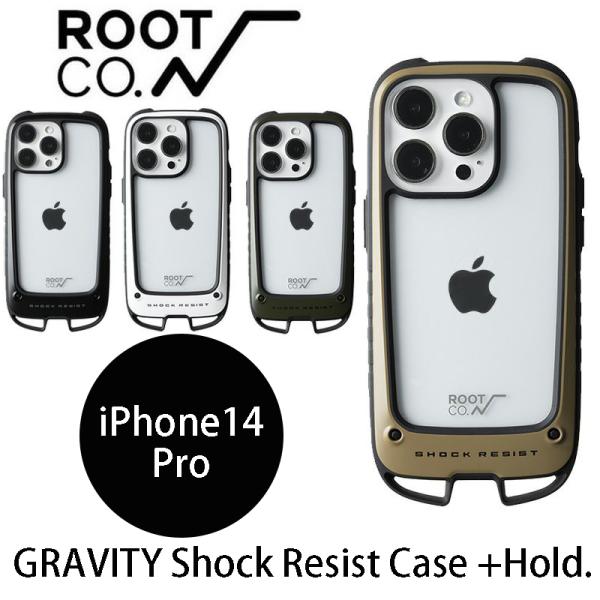 ROOT CO ルートコー 【iPhone14Pro専用】GRAVITY Shock Resist ...