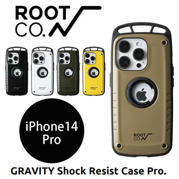 ROOT CO ルートコー【iPhone14Pro専用】GRAVITY Shock Resist C...