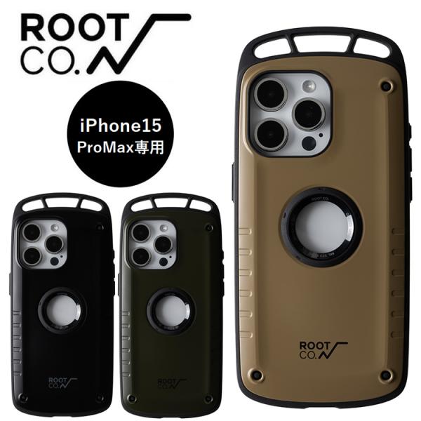 ROOT CO ルートコー【iPhone15ProMax専用】GRAVITY Shock Resis...