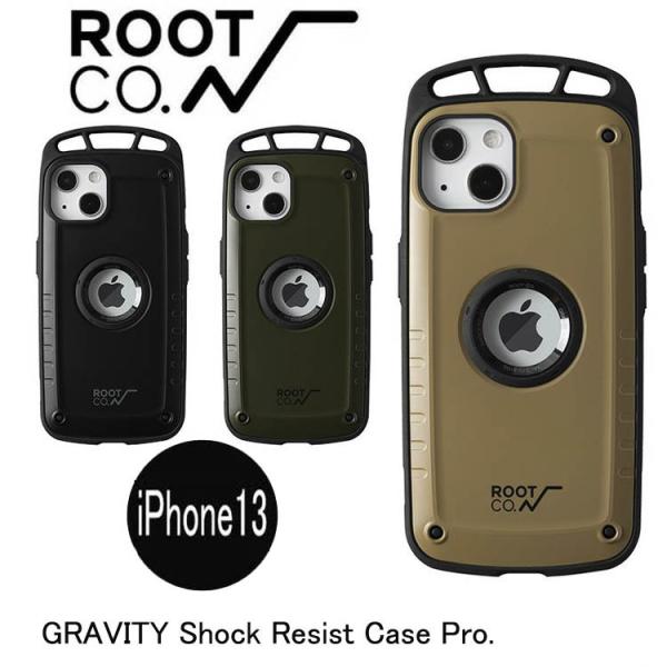 ROOT CO【iPhone13専用】GRAVITY Shock Resist Case Pro. ...