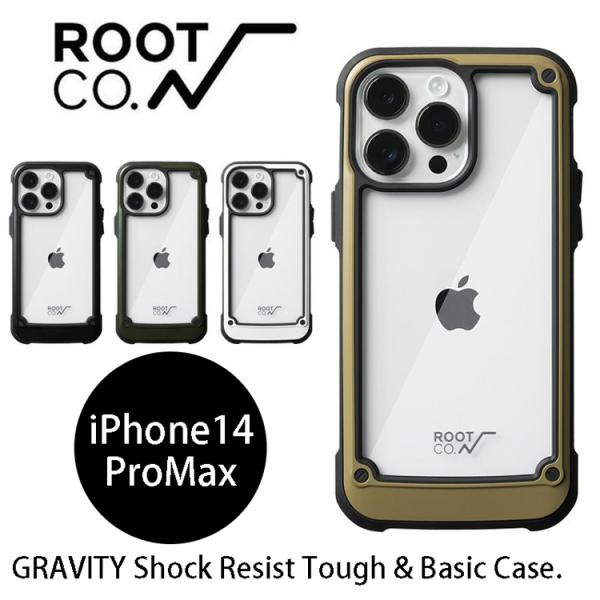 ROOT CO ルートコー 【iPhone14ProMax専用】GRAVITY Shock Resi...