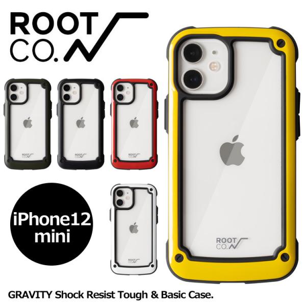 ROOT CO.【iPhone12 mini専用】GRAVITY Shock Resist Toug...