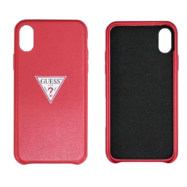 ゲス GUESS 正規ライセンス品 iPhoneXケース メンズ レディース カバー アイフォンXケ...
