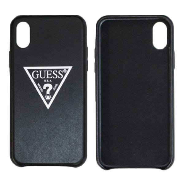 ゲス GUESS 正規ライセンス品 iPhoneXケース メンズ レディース カバー アイフォンXケ...