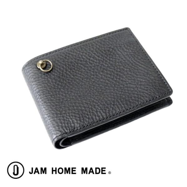 JAM HOME MADE ジャムホームメイド アリゾナレザー二つ折り財布 ミディアムウォレット 牛...