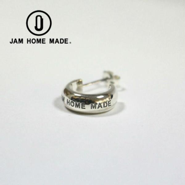 JAM HOME MADE ジャムホームメイド ウンドダイヤモンドピアス SILVER シルバー
