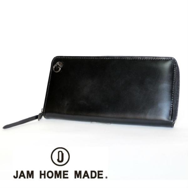 JAM HOME MADE ジャムホームメイド BLACK DIAMOND ジップロングウォレット ...
