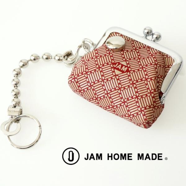 JAMHOME MADE ジャムホームメイド がま口コインケース 鹿革 アクセサリーケース レザー ...