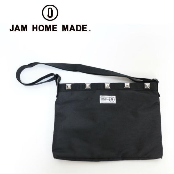 JAM HOME MADE ジャムホームメイド nonmetal スタッズサコッシュ バッグ ショル...