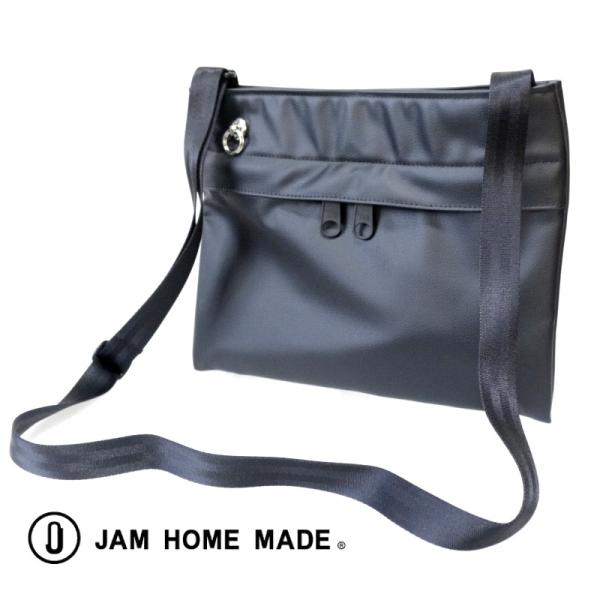 JAM HOME MADE ジャムホームメイド エシカルレザー サコッシュ ショルダーバッグ ボディ...