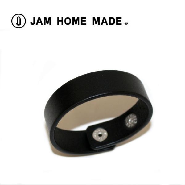 JAM HOME MADE ジャムホームメイド レザーシングルブレスレット プレゼント ギフト メン...