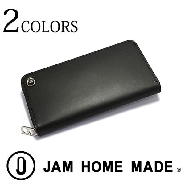 JAM HOME MADE ジャムホームメイド 長財布 ジップロングウォレット 本革 レザー メンズ...
